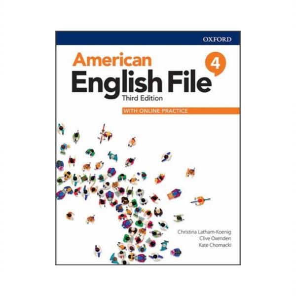 کتاب American English file 4 3rd اثر جمعی از نویسندگان انتشارات کتاب ما