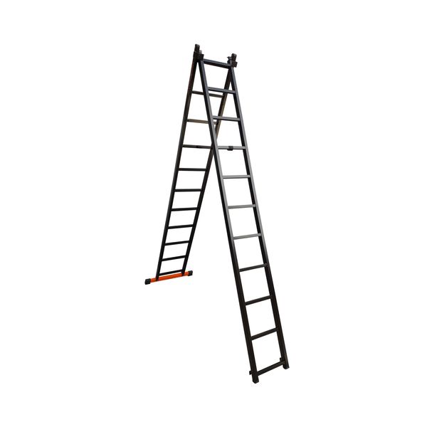 نردبان 22 پله مهرنگار مدل گلکسی به همراه پایه تعادل