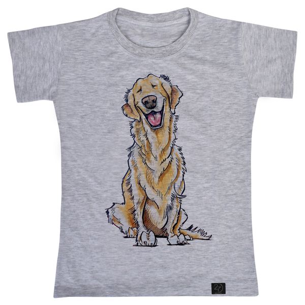 تی شرت آستین کوتاه دخترانه 27 مدل سگ کد G94