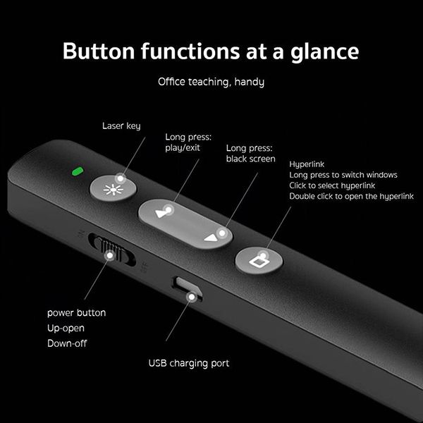 پرزنتر مدل Professional PPT Flip Pen