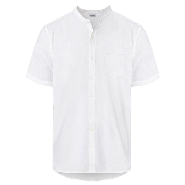 پیراهن آستین کوتاه مردانه لیورجی مدل لینن کد 14299993