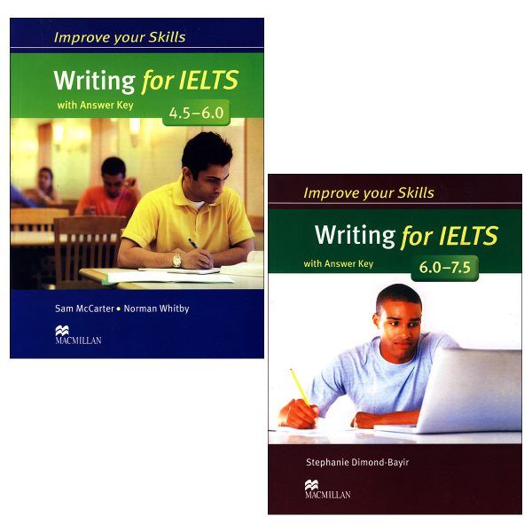 کتاب Improve Your Skills Writing for IELTS اثر Sam McCarter انتشارات مک میلان 2 جلدی