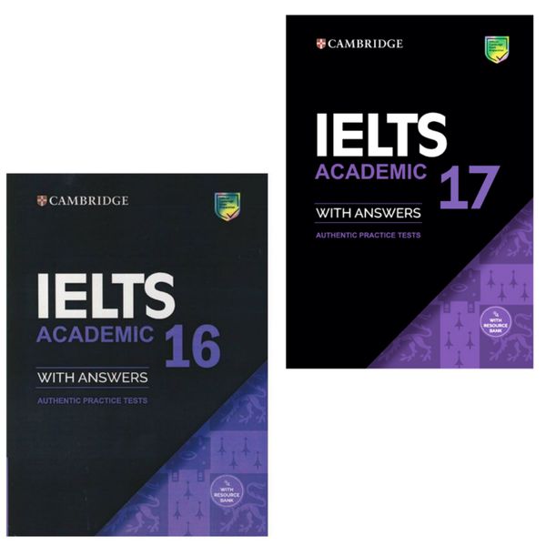 کتاب IELTS Cambridge Academic اثر جمعی از نویسندگان انتشارات کمبریدج جلد 16-17