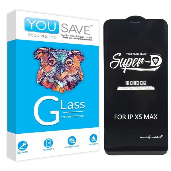 محافظ صفحه نمایش یو سیو  مدل SUPER D مناسب برای گوشی موبایل اپل Iphone XS MAX