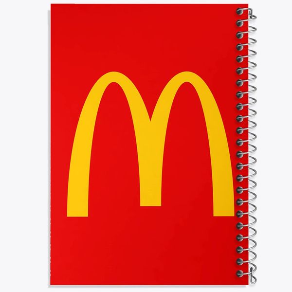 دفتر نقاشی 50 برگ خندالو مدل مک دونالد McDonald&amp;#39;s کد 8517