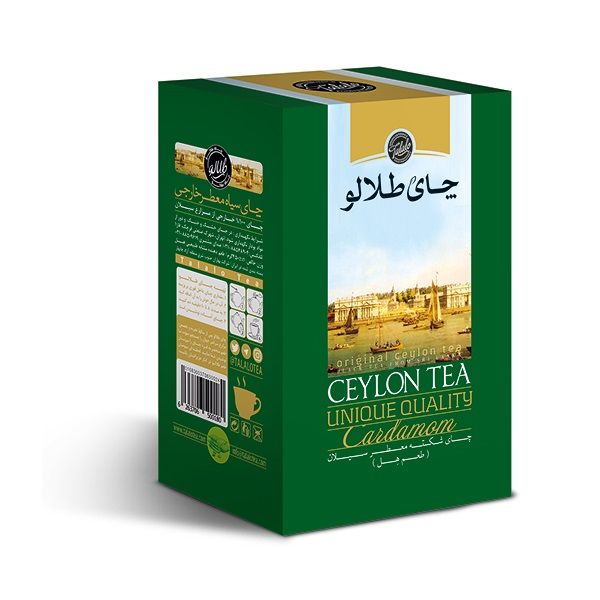 چای سیاه شکسته معطر با طعم هل صنایع غذایی طلالو - 450 گرم