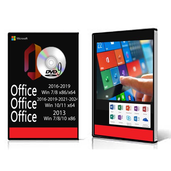 نرم افزار Office 2013-2016-2019-2021-2024 x86/x64 نشر مایکروسافت