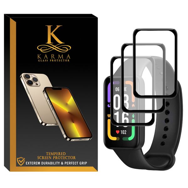 محافظ صفحه نمایش کارما مدل KA-PM مناسب برای ساعت هوشمند شیائومی Redmi Smart band pro بسته سه عددی