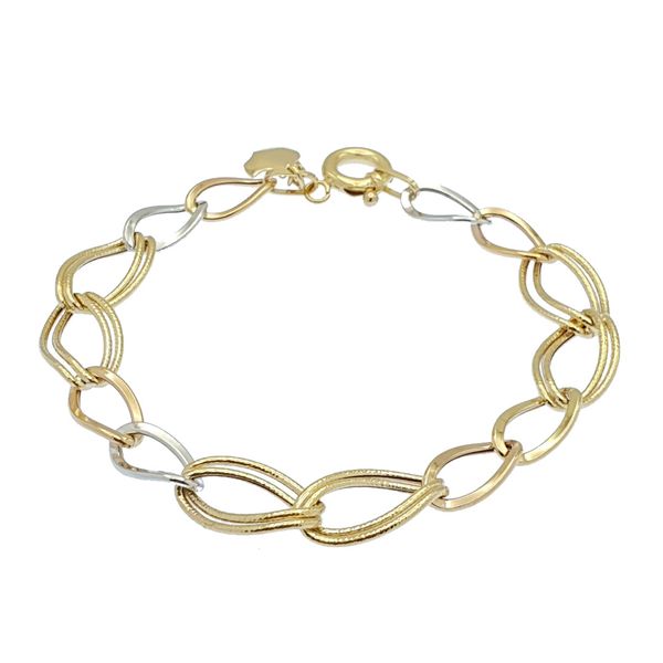 دستبند طلا 18 عیار زنانه طلاوجواهری احسان مدل 1EB1348