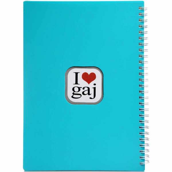 دفتر 100 برگ انتشارات بین المللی گاج طرح I Love Gaj