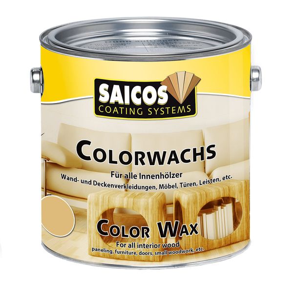  رنگ چوب فضای داخلی سایکوز مدل ColorWax Walnut 3081 حجم 2.5 لیتر
