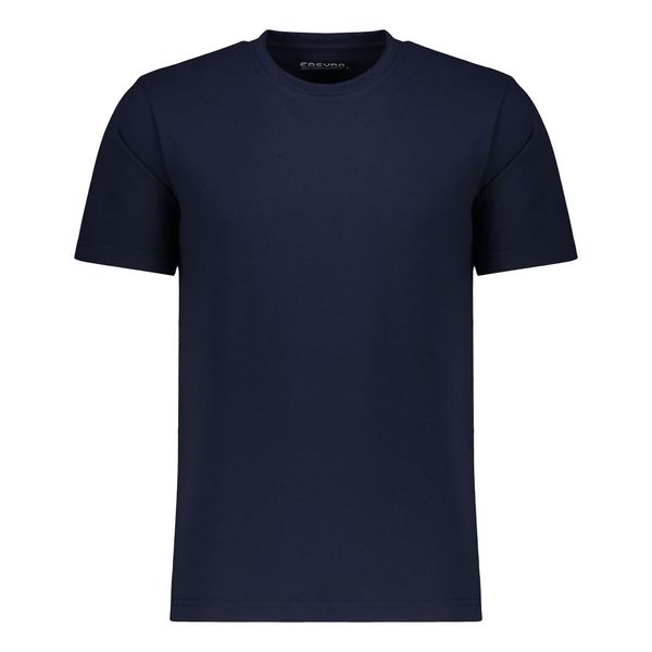 تی شرت آستین کوتاه مردانه ایزی دو مدل 993012 رنگ سرمه ای روشن
