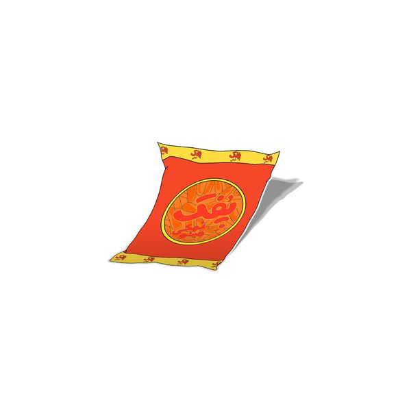 استیکر لپ تاپ لولو طرح پفک نمکی کد 839