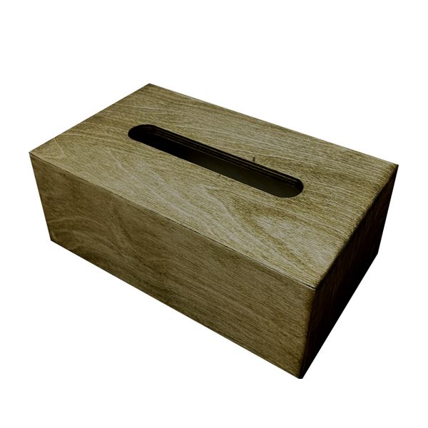 جعبه دستمال کاغذی چوبی مدل 01