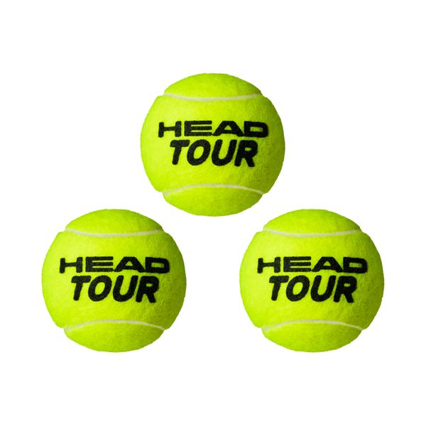 توپ تنیس هد مدل TOUR بسته 3 عددی