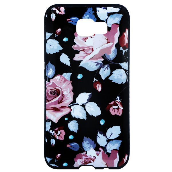 کاور طرح Flowers مدل TD-01 مناسب برای گوشی موبایل سامسونگ Galaxy A5 2017