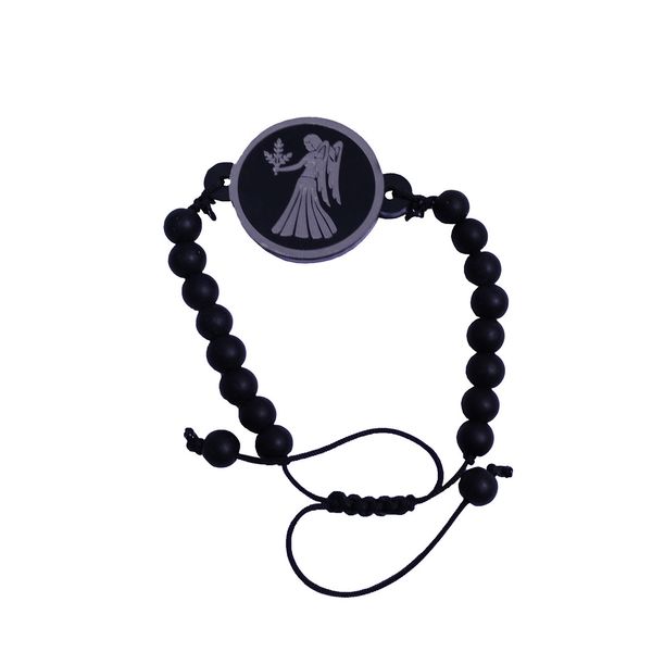 دستبند زنانه مدل نماد ماه تولد شهریور