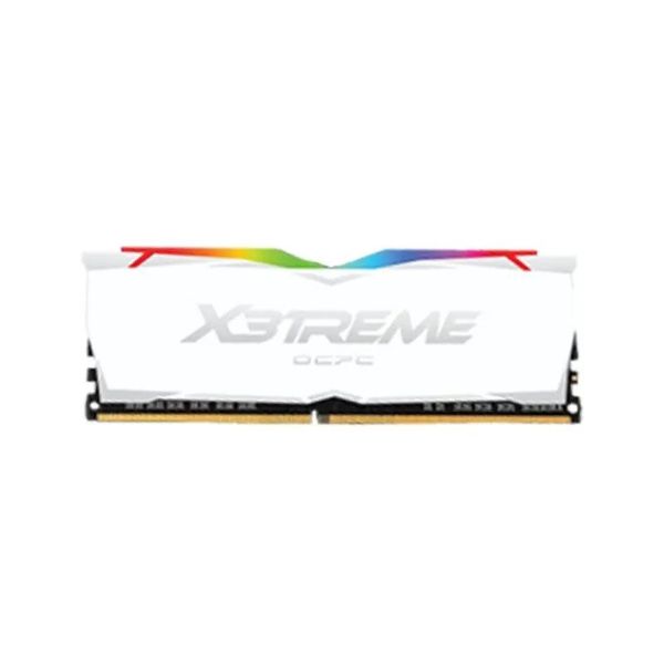 رم دسکتاپ DDR4 تک کاناله 3200 مگاهرتز CL16  او سی پی سی مدل X3 RGB ARCTIC ظرفیت 8 گیگابایت