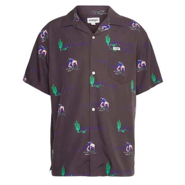 پیراهن آستین کوتاه مردانه رنگلر مدل هاوایی 112333014