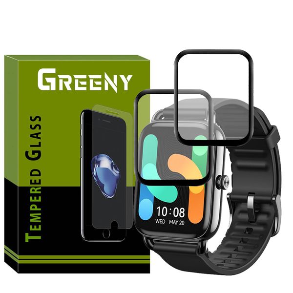 محافظ صفحه نمایش گرینی مدل GR-PM مناسب برای ساعت هوشمند هایلو RS4 Plus بسته دو عددی