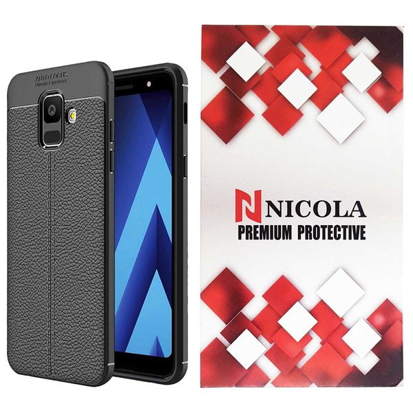 کاور نیکلا مدل N_ATO مناسب برای گوشی موبایل سامسونگ Galaxy A6 Plus 2018