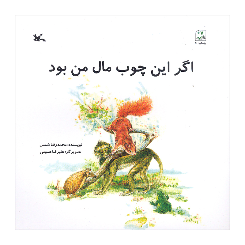 کتاب اگر این چوب مال من بود اثر محمدرضا شمس انتشارات کانون پرورش فکری کودکان و نوجوانان