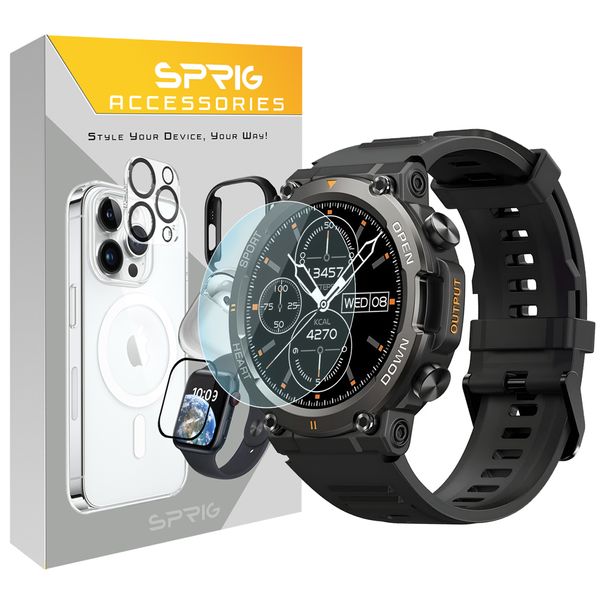 محافظ صفحه نمایش اسپریگ مدل SH-SP مناسب برای ساعت هوشمند هپی تاچ K56 / K56 Pro / K56 Ultra