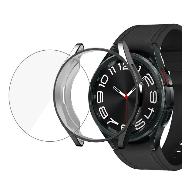 کاور بادیگارد مدل GB مناسب برای ساعت هوشمند سامسونگ Galaxy Watch 6 43 mm به همراه محافظ صفحه نمایش