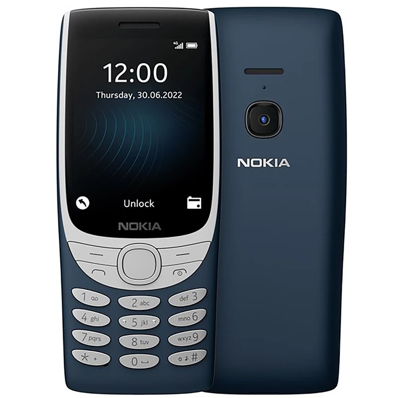 گوشی موبایل نوکیا مدل 8210 4G دو سیم کارت ظرفیت 128 مگابایت و رم 48 مگابایت 