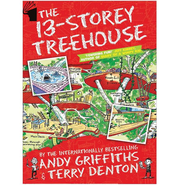 کتاب The 13-Storey Treehouse اثر Andy Griffiths انتشارات معیار علم