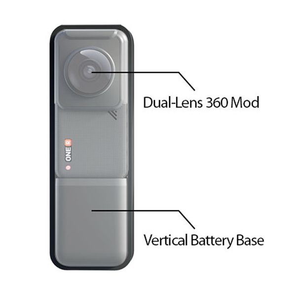 دوربین فیلم برداری ورزشی اینستا 360 مدل به همراه لوازم جانبی insta360 one r