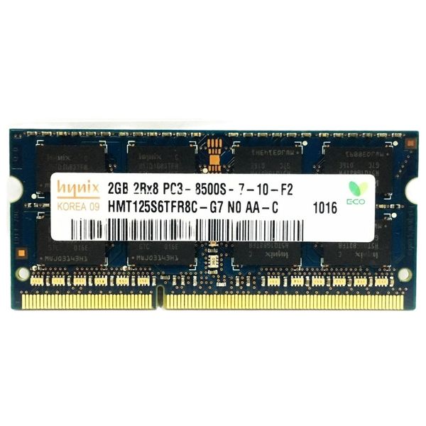 رم لپ تاپ DDR3 تک کاناله 1066 مگاهرتز هاینیکس مدل PC3-8500S ظرفیت 1 گیگابایت