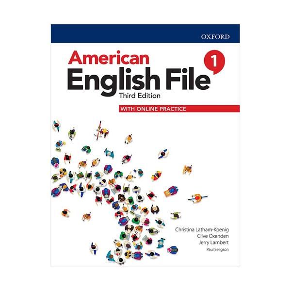 کتاب American English File 1 Third Edition اثر Chiristina Latham-Koenig انتشارات واژه اندیش