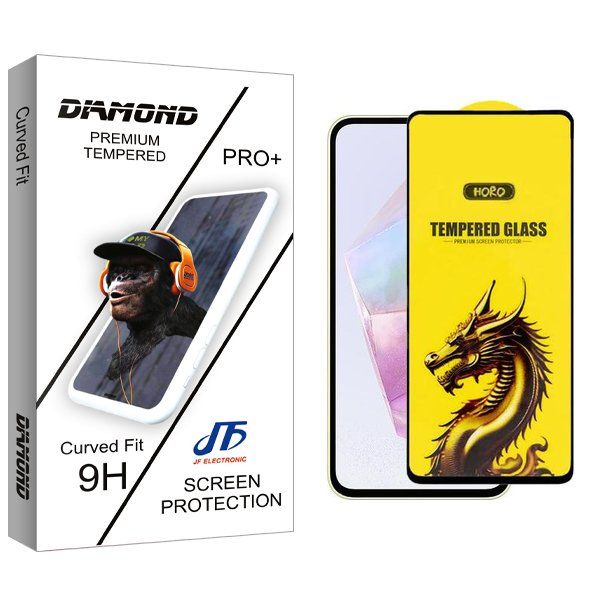 محافظ صفحه نمایش جی اف مدل Diamond Y-Horo مناسب برای گوشی موبایل سامسونگ Galaxy A35