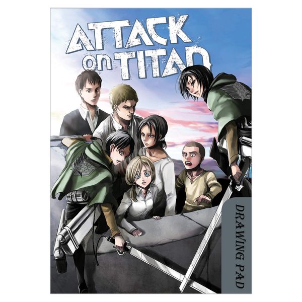 دفتر نقاشی گیلدا مدل Attack On Titan کد PY-03-ART