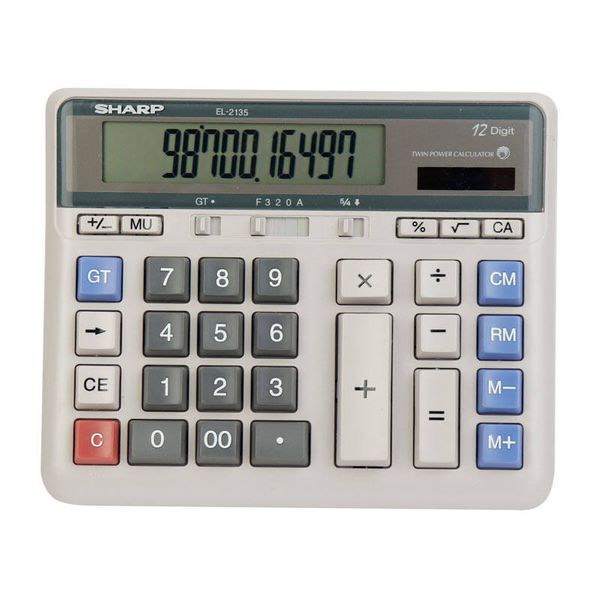 ماشین حساب شارپ مدل EL-2135 Calculator