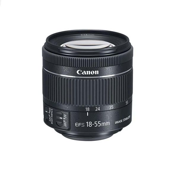 لنز دوربین کانن مدل EFS18-55mm stm  کد no box