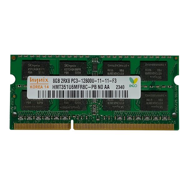 رم لپ تاپ DDR3 تک کاناله 1600 مگاهرتز CL11 هاینیکس مدل PC3-12800U ظرفیت 8 گیگابایت