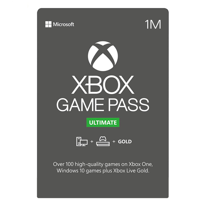 گیفت کارت چهار ماهه ایکس باکس مدل Game Pass Ultimate