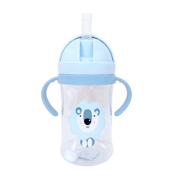 قمقمه کودک مدل ضد چکه  طرح شیر گنجایش 0.36 لیتر