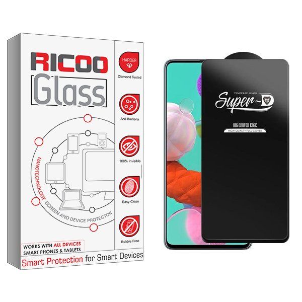 محافظ صفحه نمایش ریکو مدل RiC2 SuperD مناسب برای گوشی موبایل سامسونگ galaxy a51