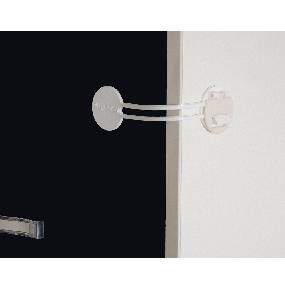 قفل درب کابینت هایا سیفتی مدل 30149 بسته دو عددی