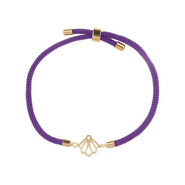دستبند طلا 18 عیار زنانه مدوپد مدل اسلیمی کد D26-10684