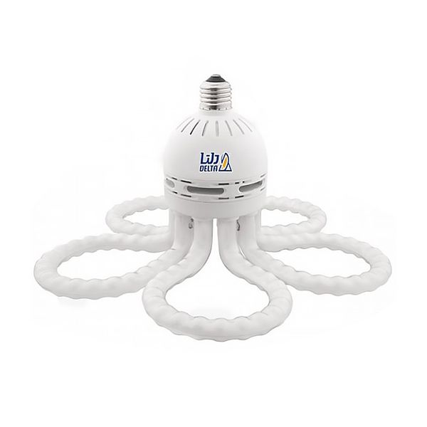 لامپ 105 وات دلتا مدل گلسا طرح گل پایه E27