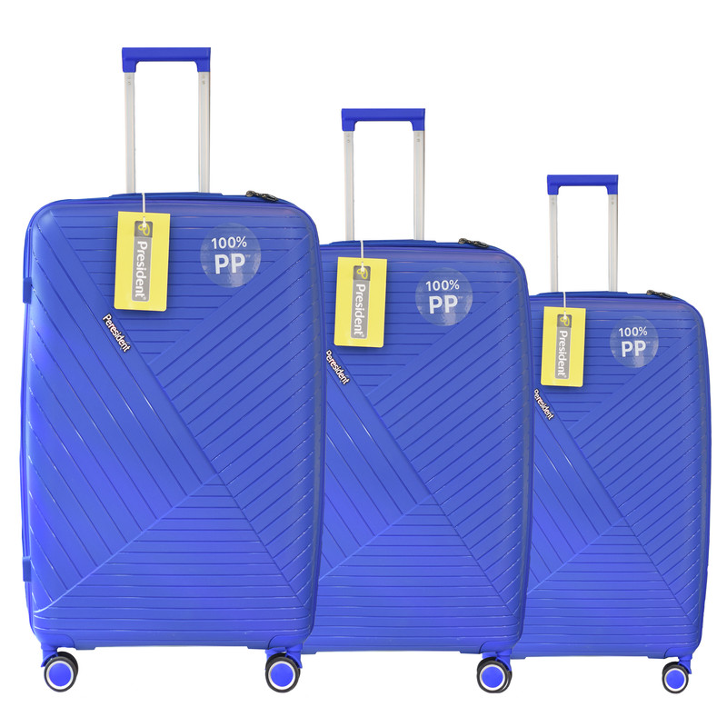 مجموعه سه عددی چمدان پرزیدنت مدل پاریس