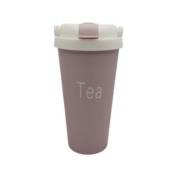 فلاسک مدل نی دار طرح tea گنجایش 0.5 لیتر