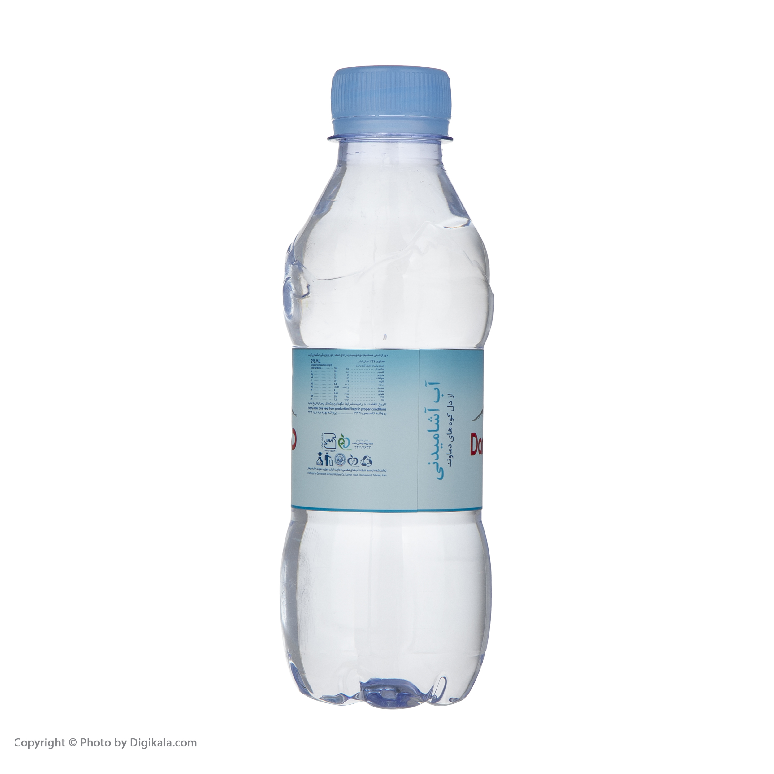 آب آشامیدنی دماوند - 296 میلی لیتر بسته 12 عددی