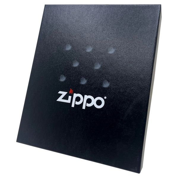 فندک زیپو مدل 236 -BLACK CRACKLE کد 720060537 به همراه کیف فندک