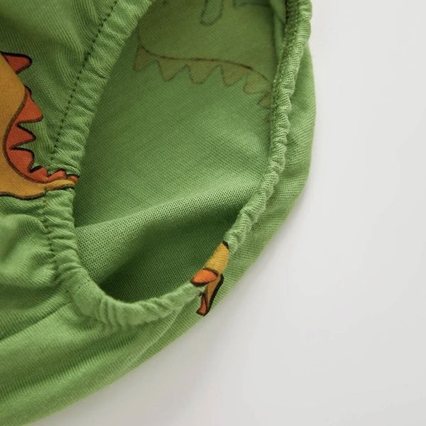 ست تی شرت آستین کوتاه و شلوارک نوزادی دفکتو مدل Dinosaur