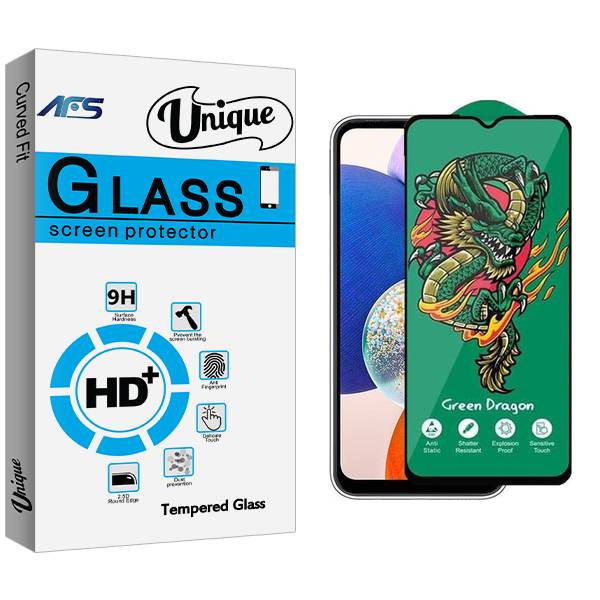 محافظ صفحه نمایش ای اف اس مدل Unique Green_Dragon مناسب برای گوشی موبایل سامسونگ Galaxy A14